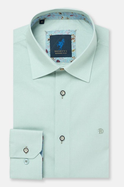 slim fit dress slacks Core Oxford Long Sleeve Shirt – Original Penguin US main image 0