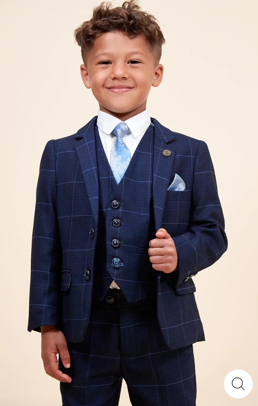 BOYS 3 PIECE SUIT - EDINSON SKY