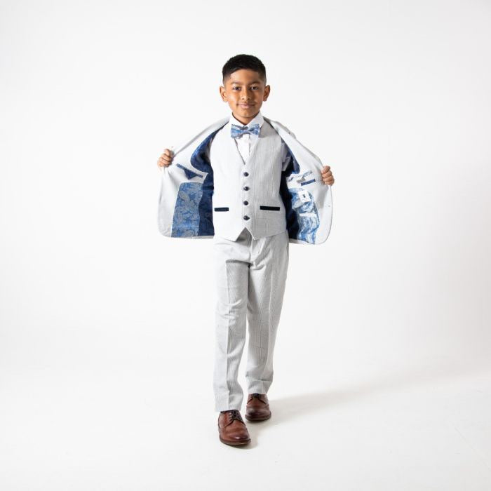 BOYS 3 PIECE SUIT - BROMLEY STONE