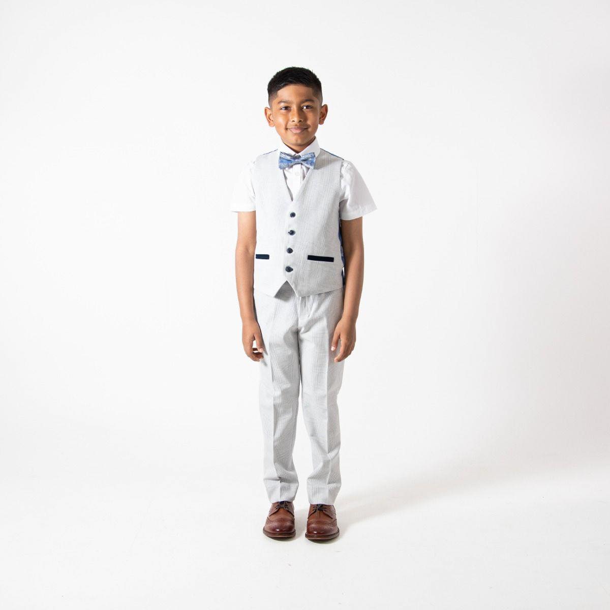 BOYS 3 PIECE SUIT - BROMLEY STONE